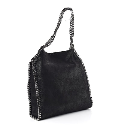Stella McCartney Shaggy Deer Small Falabella Tote Black 3 of 10
