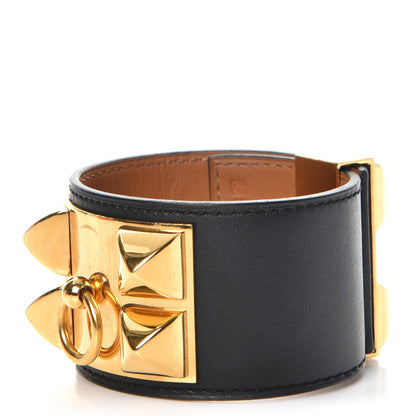 Hermes Swift Collier de Chien CDC Bracelet S Black 1 of 9