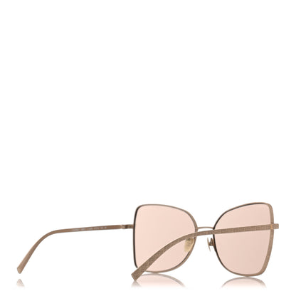 Chanel Metal Butterfly Sunglasses 4263-T Gold Pink 3 of 6