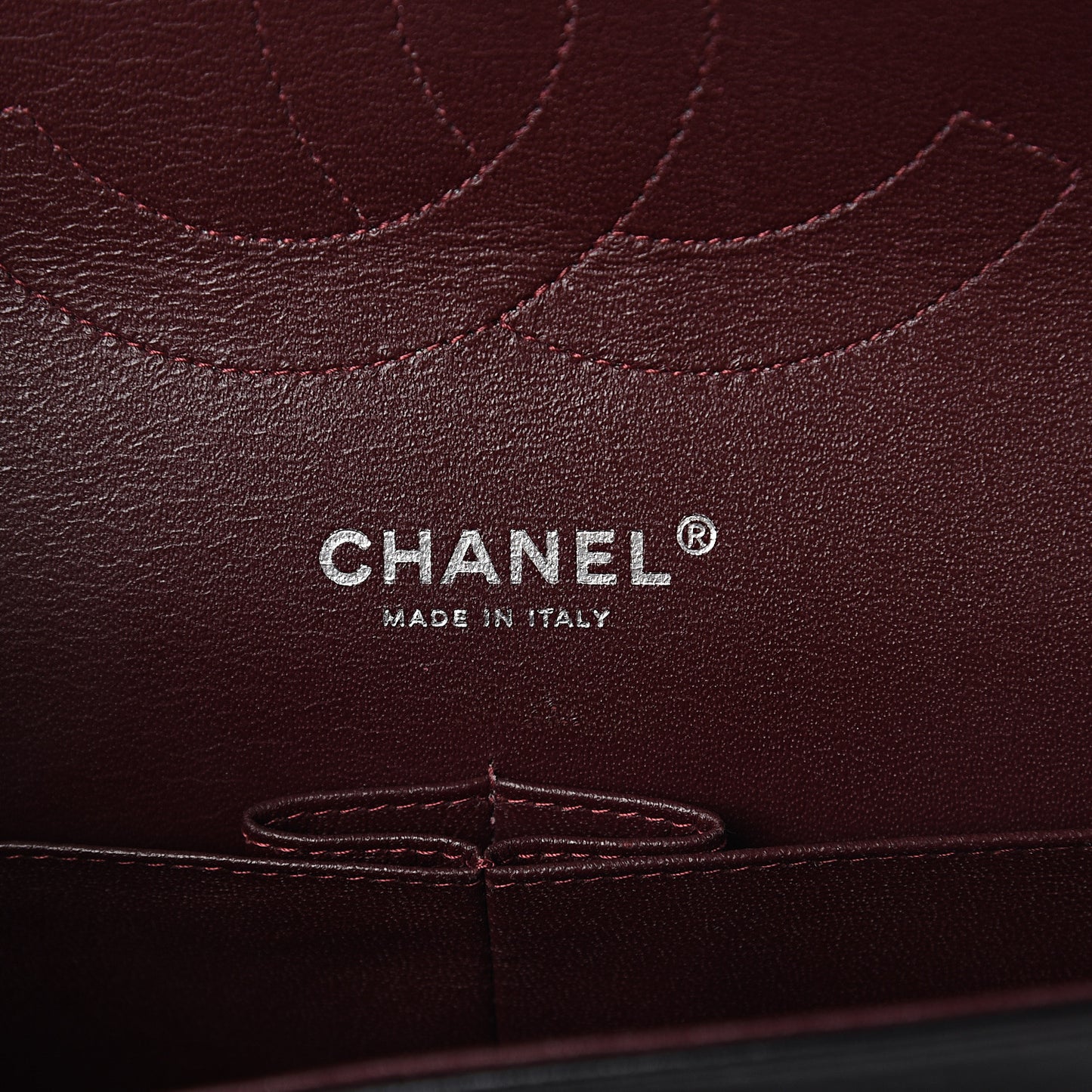 Lambskin Quilted Jumbo Double Flap Black