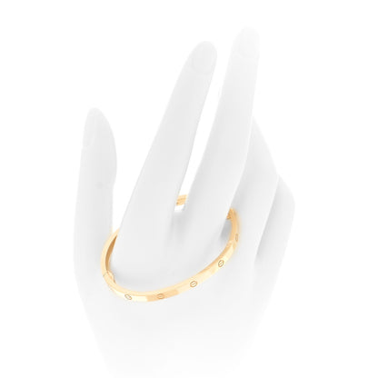 Cartier 18K Yellow Gold Small LOVE Bracelet 15 2 of 6