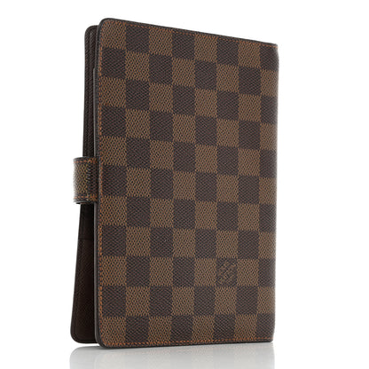 Louis Vuitton Damier Ebene Medium Ring Agenda Cover 3 of 11