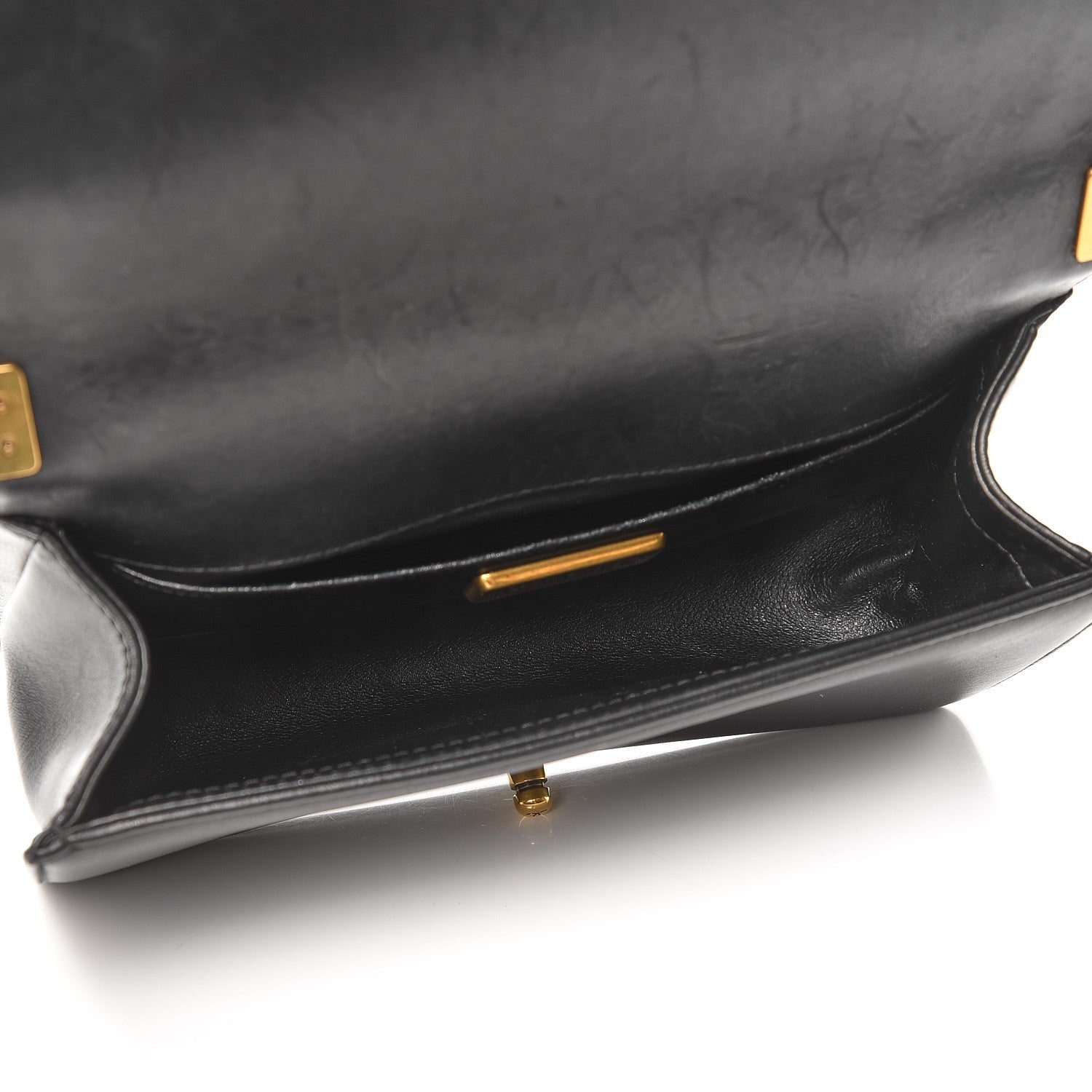 Chanel Python Medium Boy Top Handle Flap Black 5 of 8