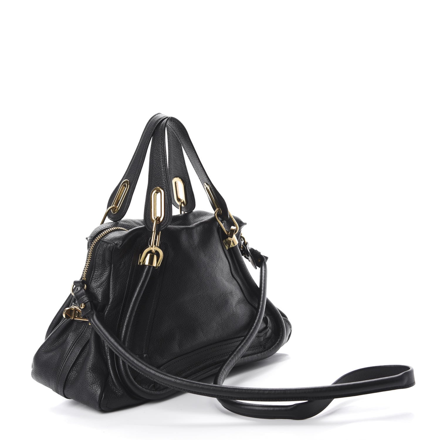 Chloe Calfskin Medium Paraty Black 3 of 10