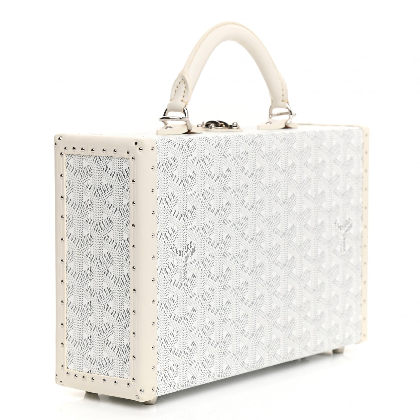 Goyardine Grand Hotel Trunk White