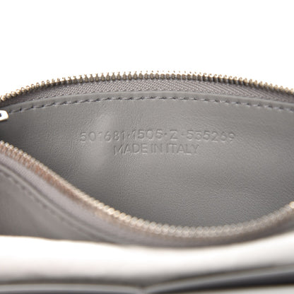 Balenciaga Calfskin Logo Matelasse S BB Round Shoulder Bag Gris Haussmannien 7 of 7