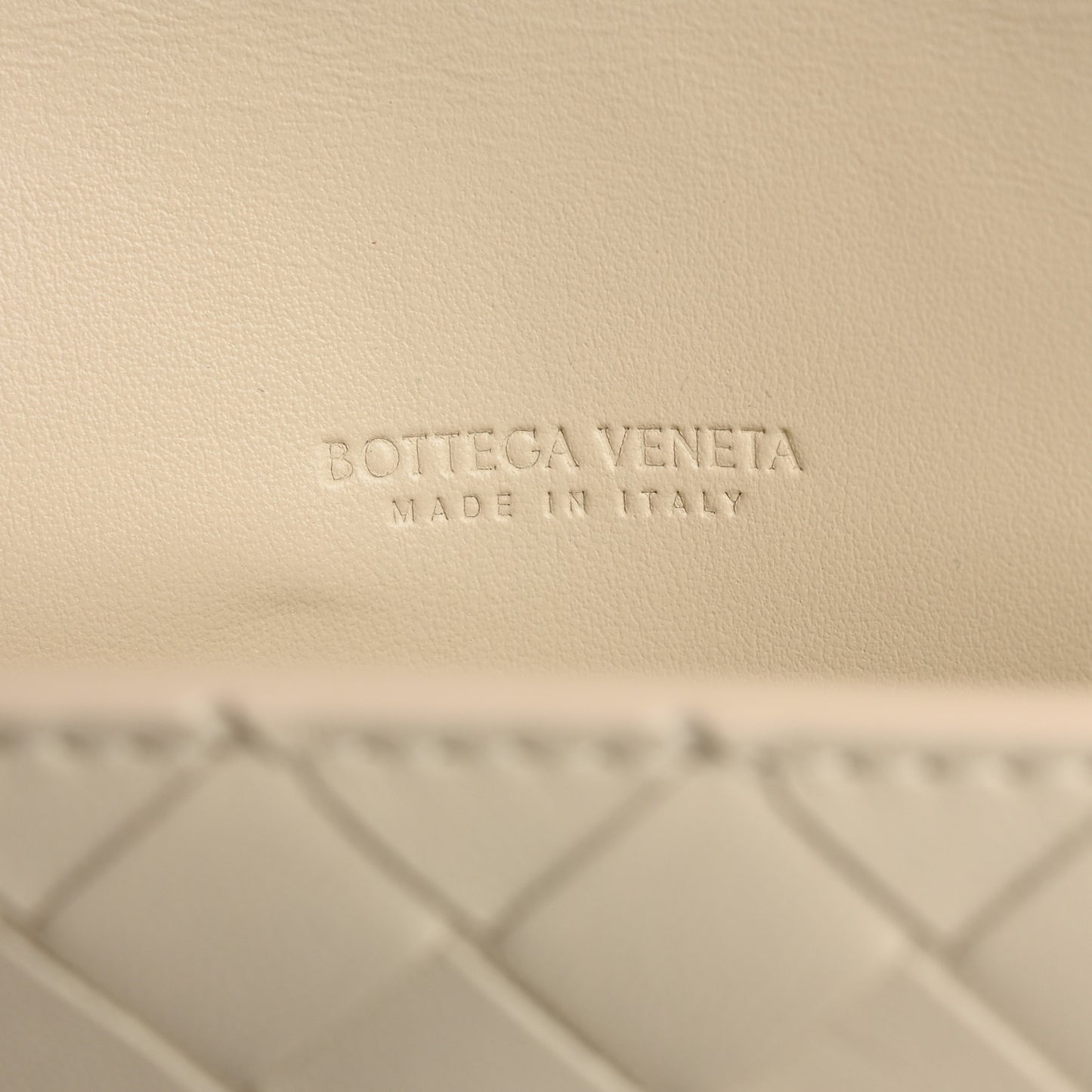 Nappa Intrecciato Long Andiamo Top Handle Clutch Sea Salt