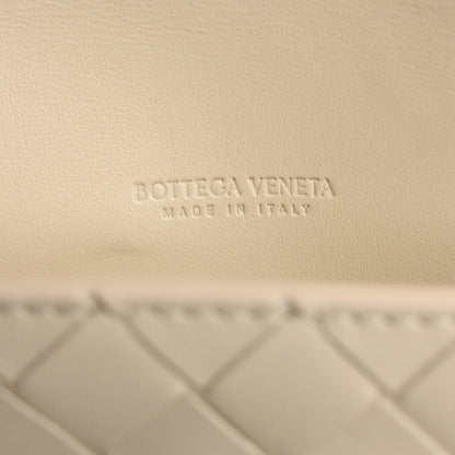 Bottega Veneta Nappa Intrecciato Long Andiamo Top Handle Clutch Sea Salt 6 of 12