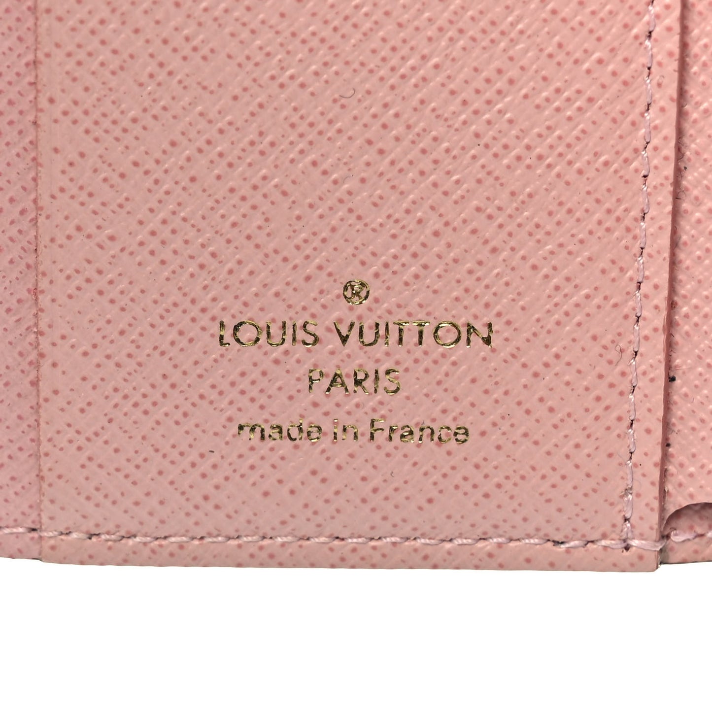 Monogram Zoe Wallet Rose Ballerine