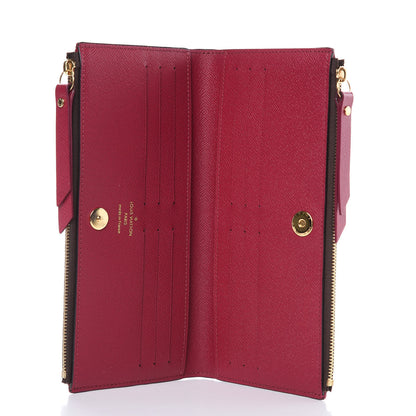 Louis Vuitton Monogram Adele Wallet Fuchsia 5 of 6