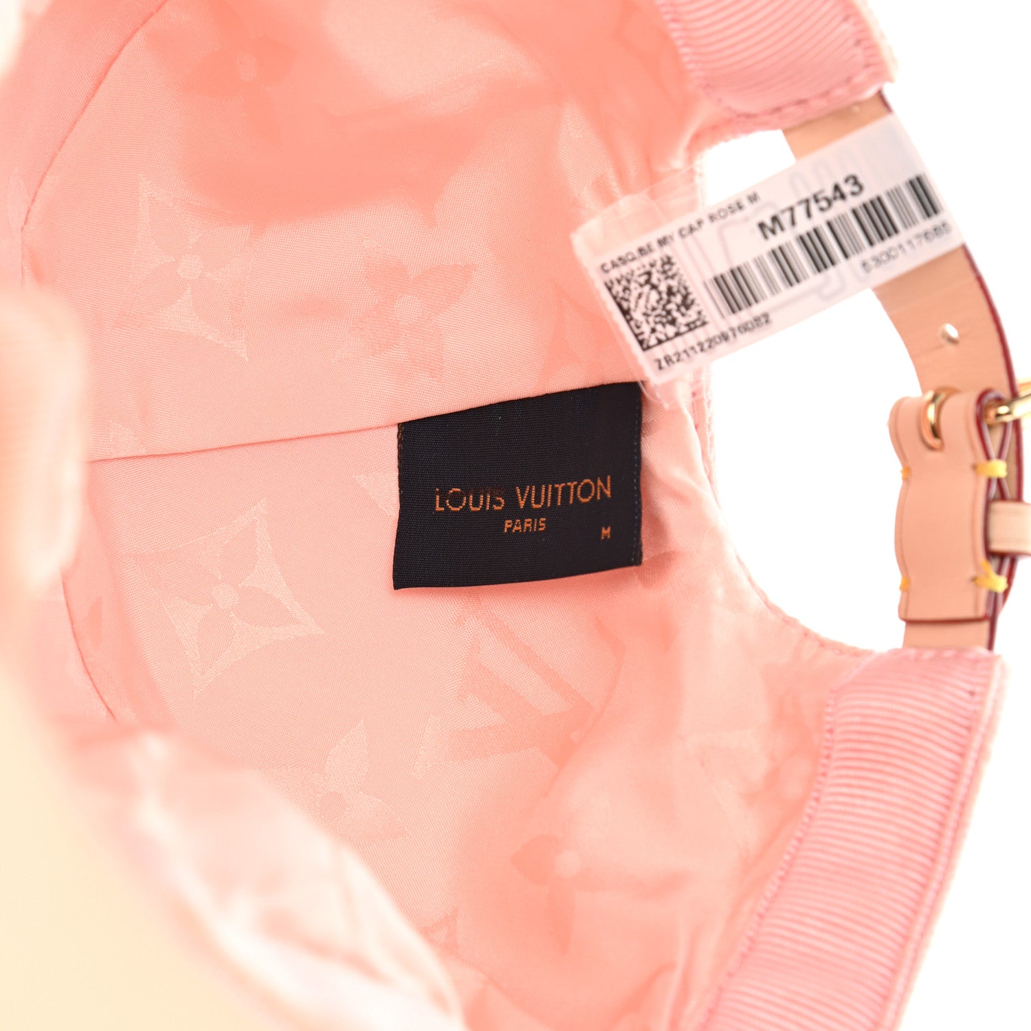 Louis Vuitton Cotton Monogram Jacquard Be My Cap M Pink 8 of 11