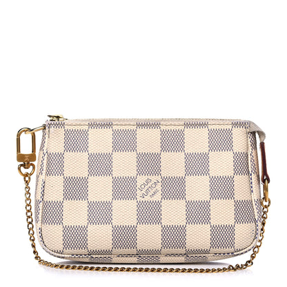 Louis Vuitton Damier Azur Mini Pochette Accessories 1 of 16