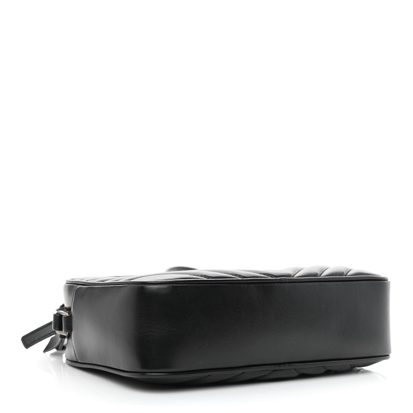 Calfskin Matelasse Monogram Lou Camera Bag Black