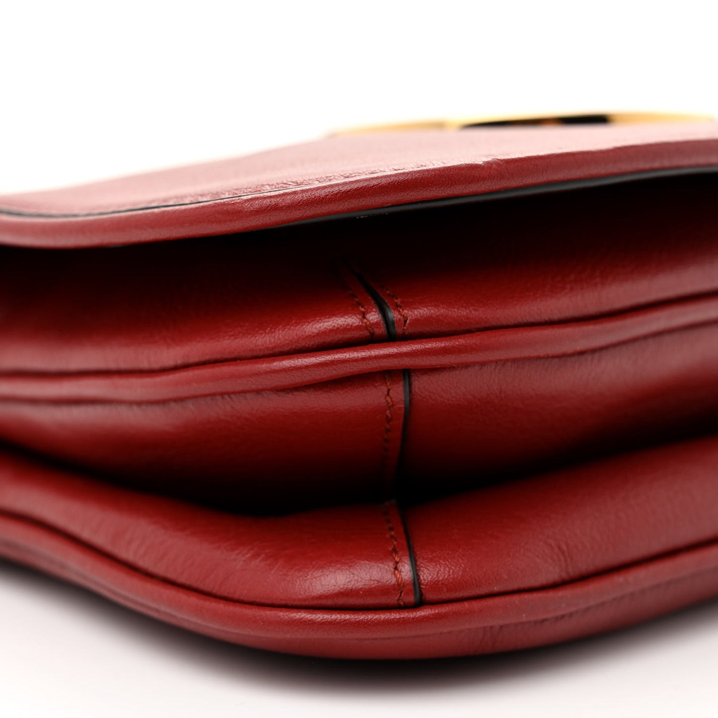 Roxy Calfskin Web Mini Blondie Shoulder Bag Blondie Red