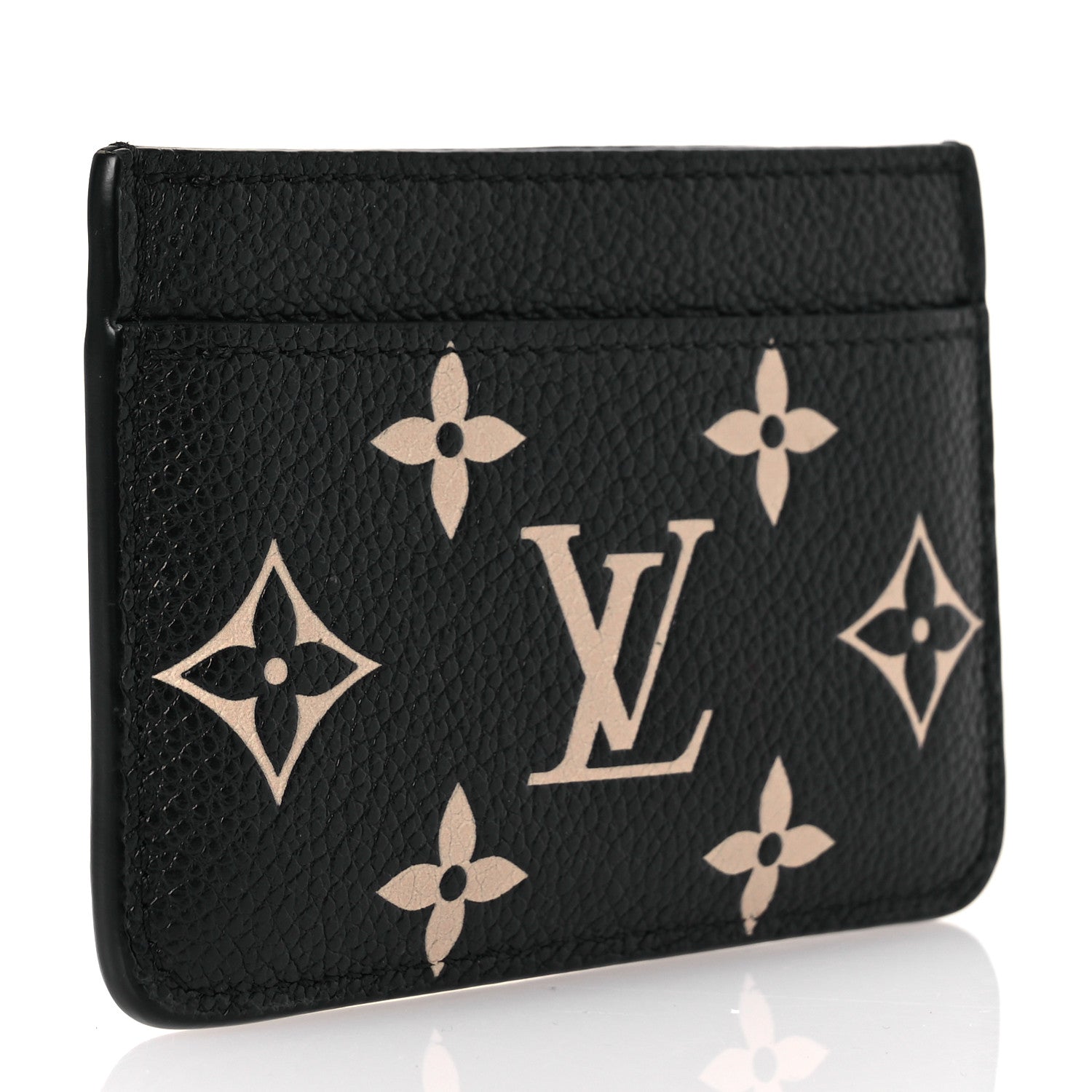 Louis Vuitton Empreinte Card Holder Black Beige 3 of 6
