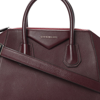 Givenchy Sugar Goatskin Small Antigona Aubergine 9 of 12
