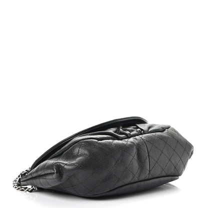 Chanel Caviar Half Moon Large Flap Black 4 of 10
