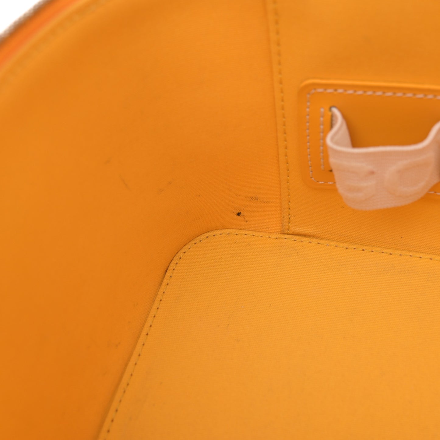 Goyardine Muse Vanity Case Yellow