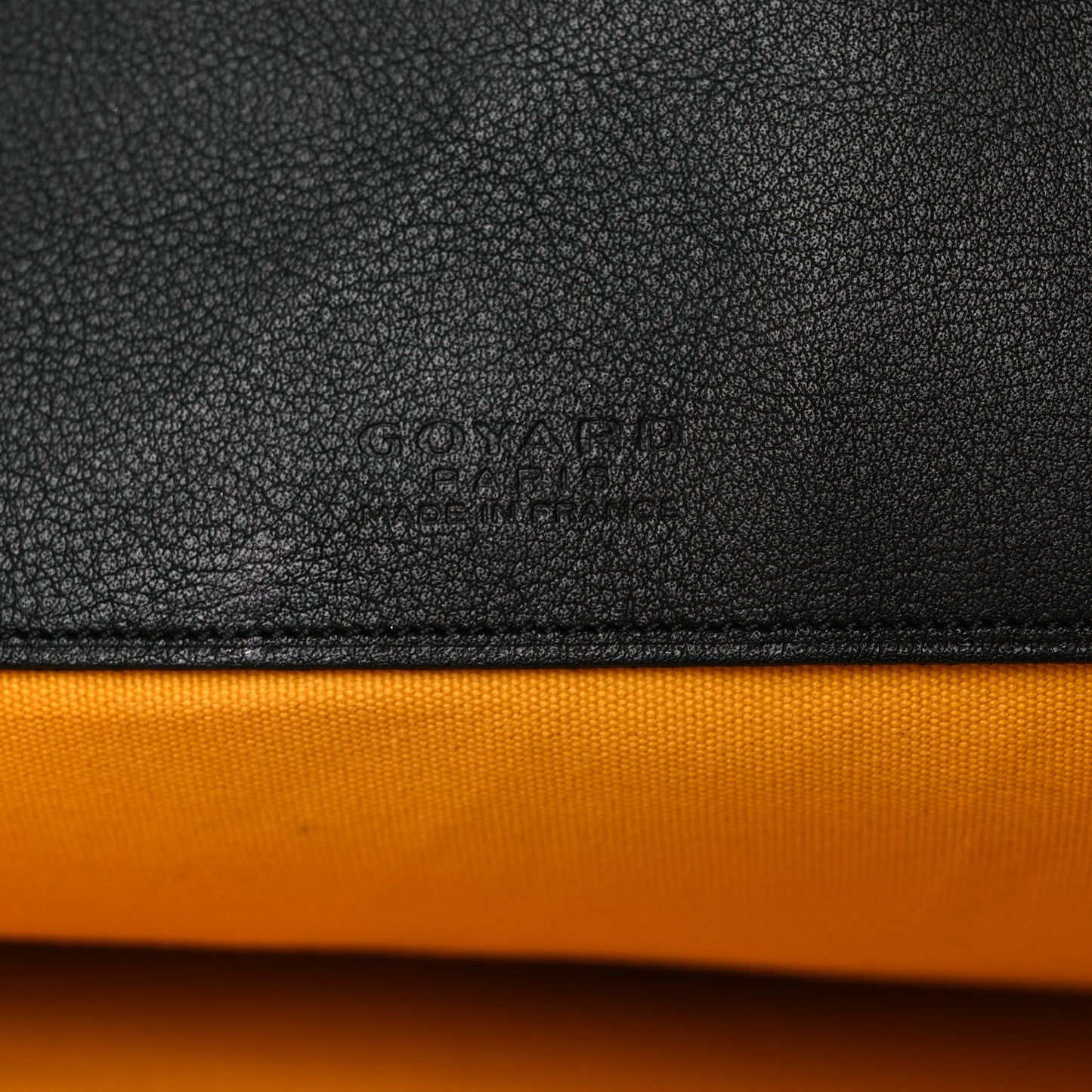 Goyardine Senat Pochette GM Black