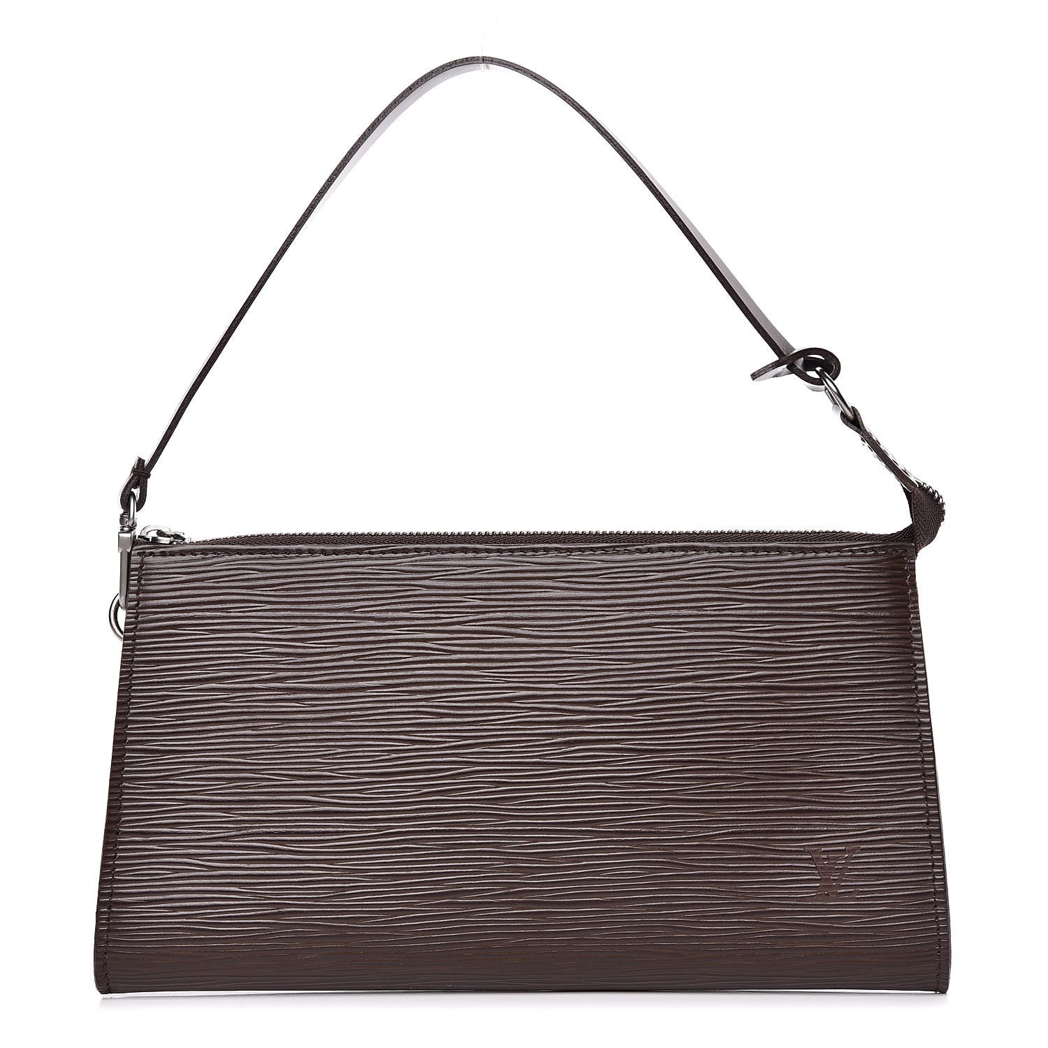 Louis Vuitton Epi Pochette Accessories 24 Moka 1 of 9