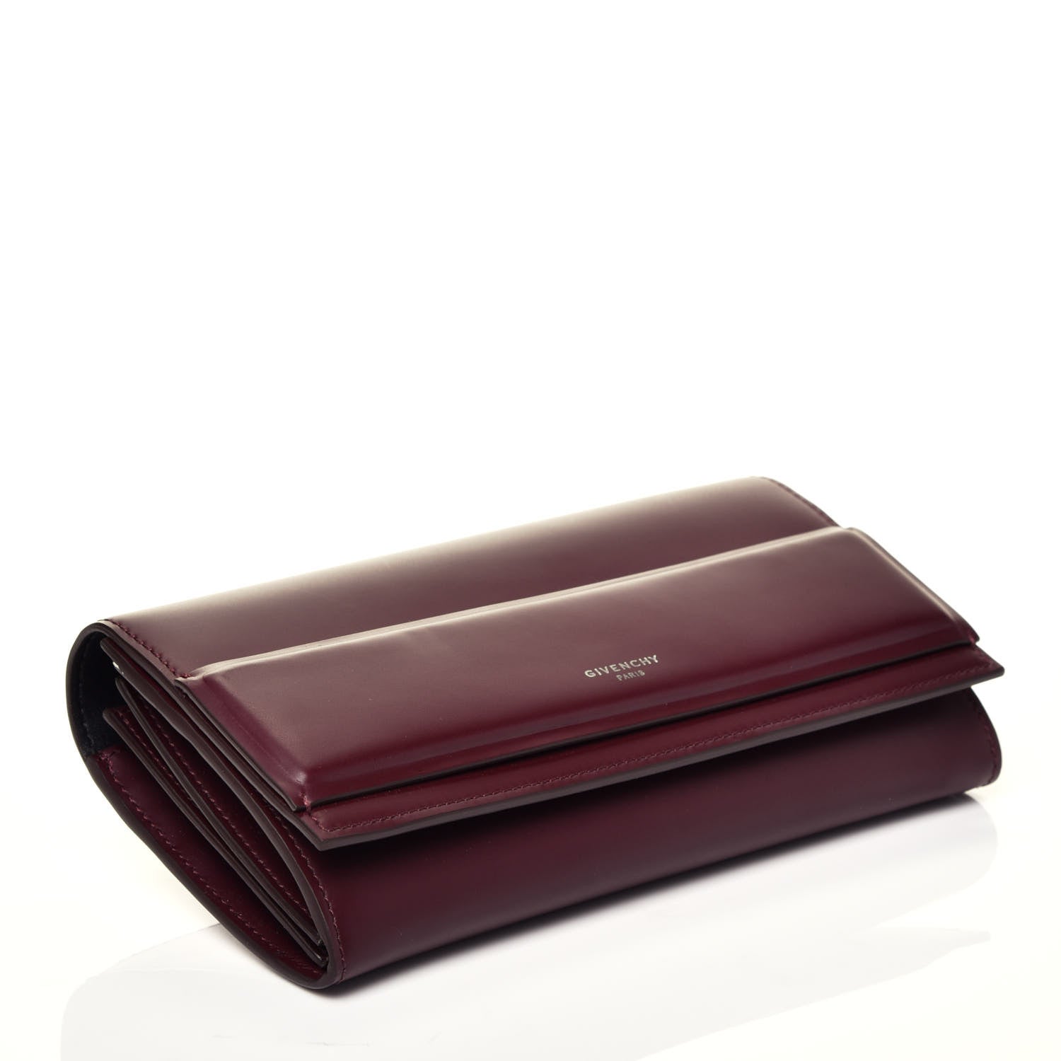 Givenchy Smooth Calfskin Horizon Continental Wallet Oxblood 4 of 7