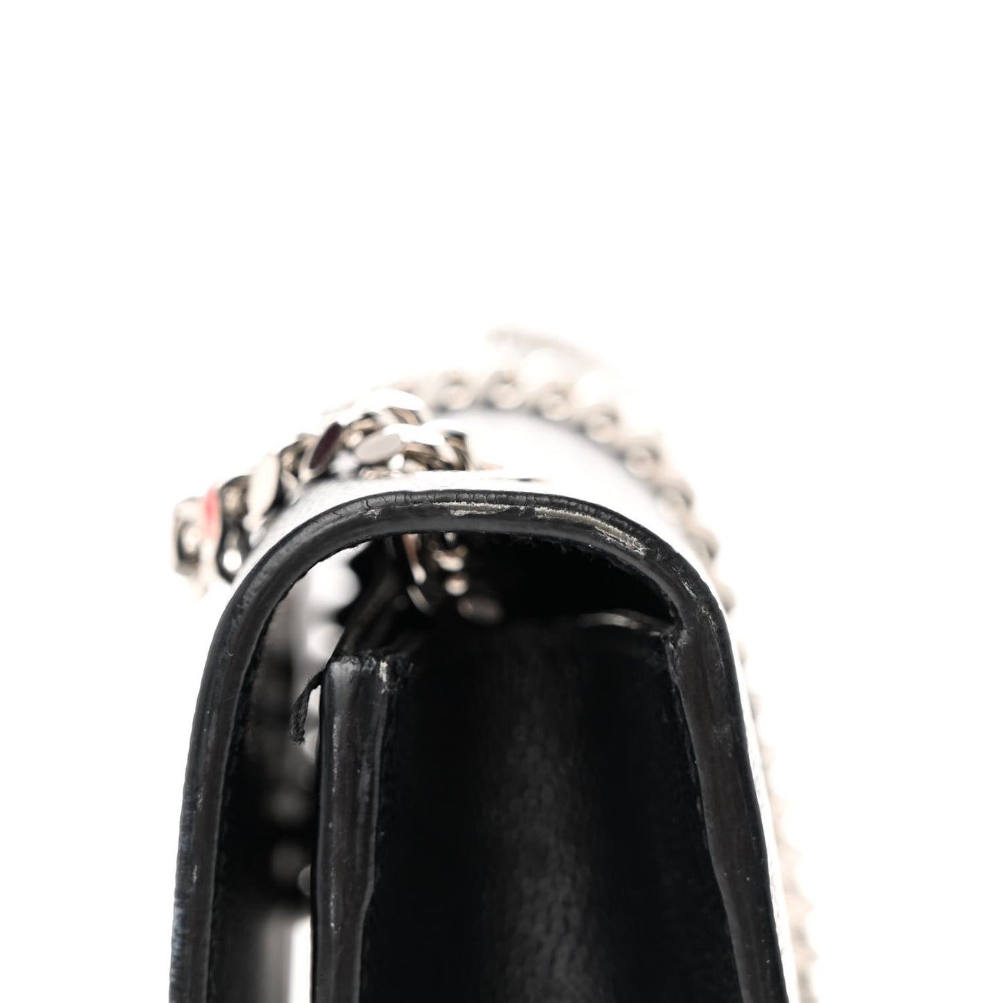 Grain De Poudre Small Monogram Kate Satchel Black