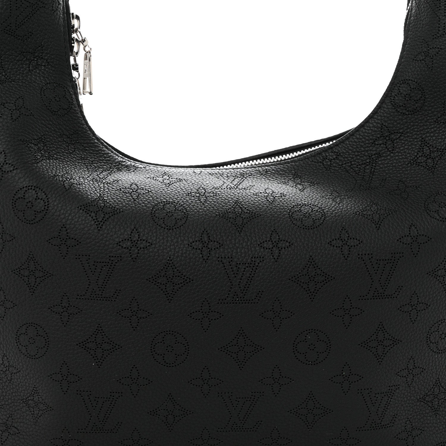 Louis Vuitton Mahina Why Knot MM Black 7 of 9