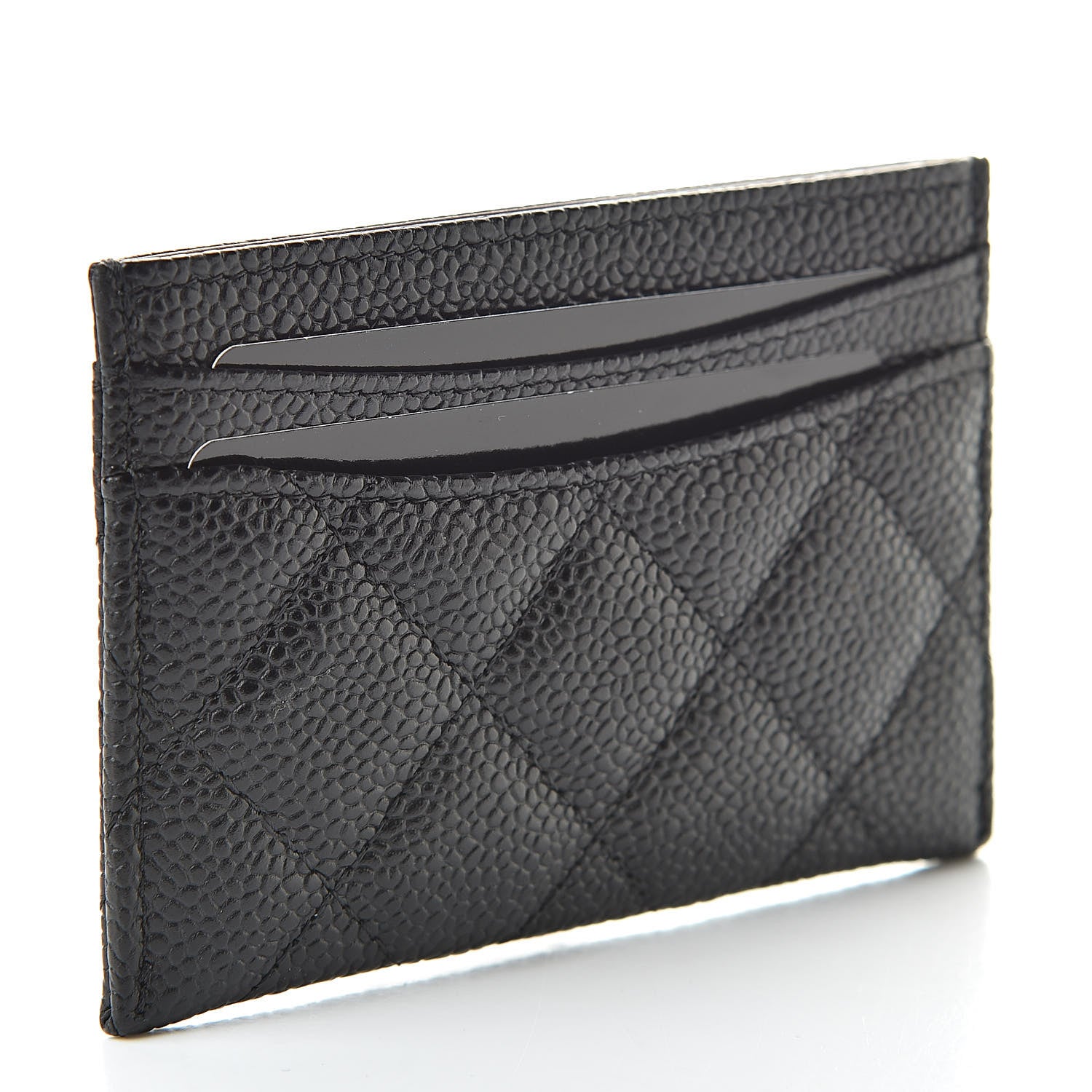 Chanel Caviar Quilted Card Holder Black 3 of 9