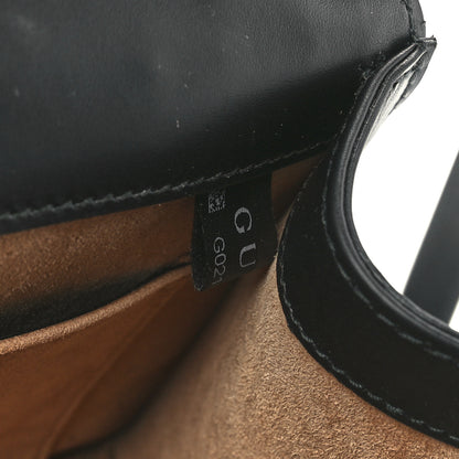 Gucci Calfskin Mini Sylvie Top Handle Bag Black 6 of 12