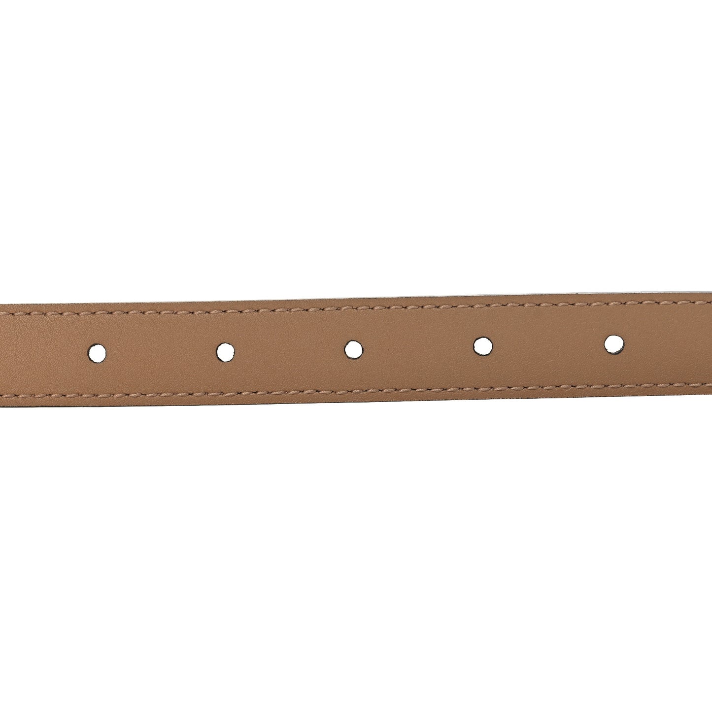 Azalea Calfskin Enamel Monochrome Double G 20mm Belt 100 40 Camelia
