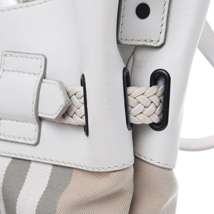 Burberry House Check Hobo White 10 of 14