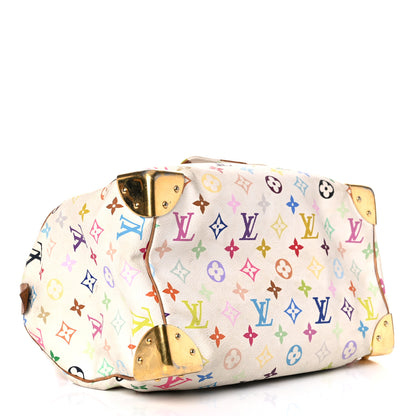 Louis Vuitton Monogram Multicolor Speedy 30 White 3 of 38