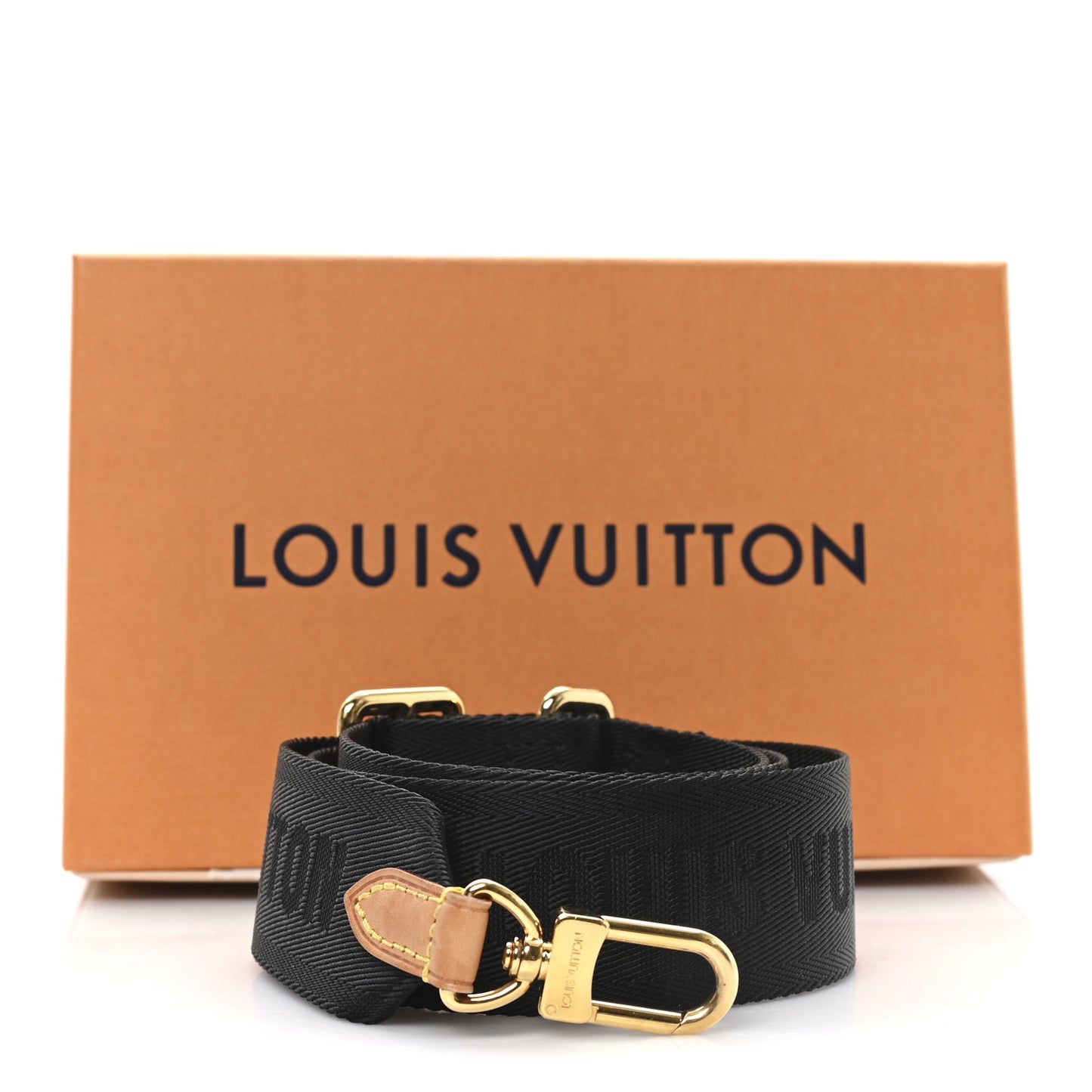 Monogram Multi Pochette Accessories Bandouliere Shoulder Strap Black