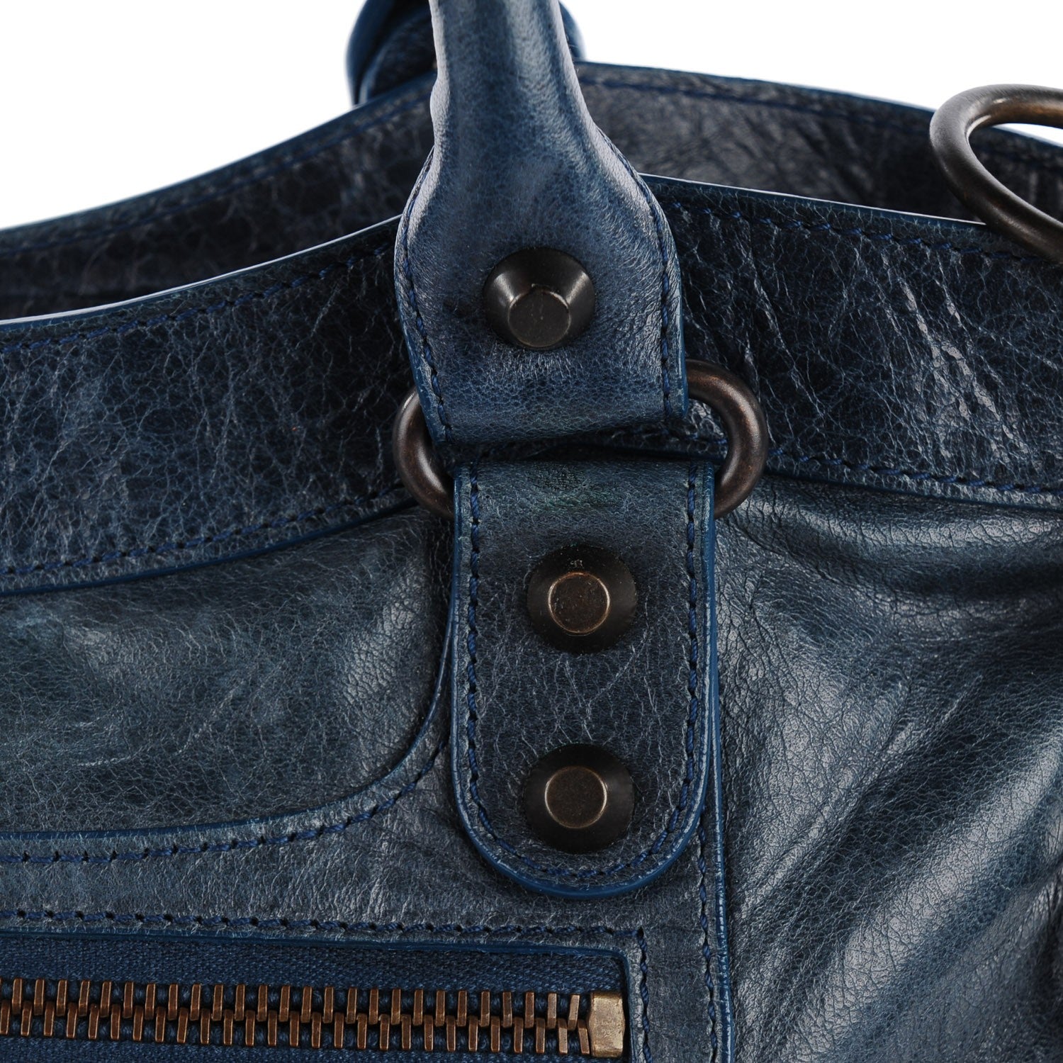 Balenciaga Agneau Classic Hardware Town Canard 10 of 13