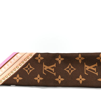 Louis Vuitton Silk Ultimate Monogram BB Bandeau Black 4 of 4