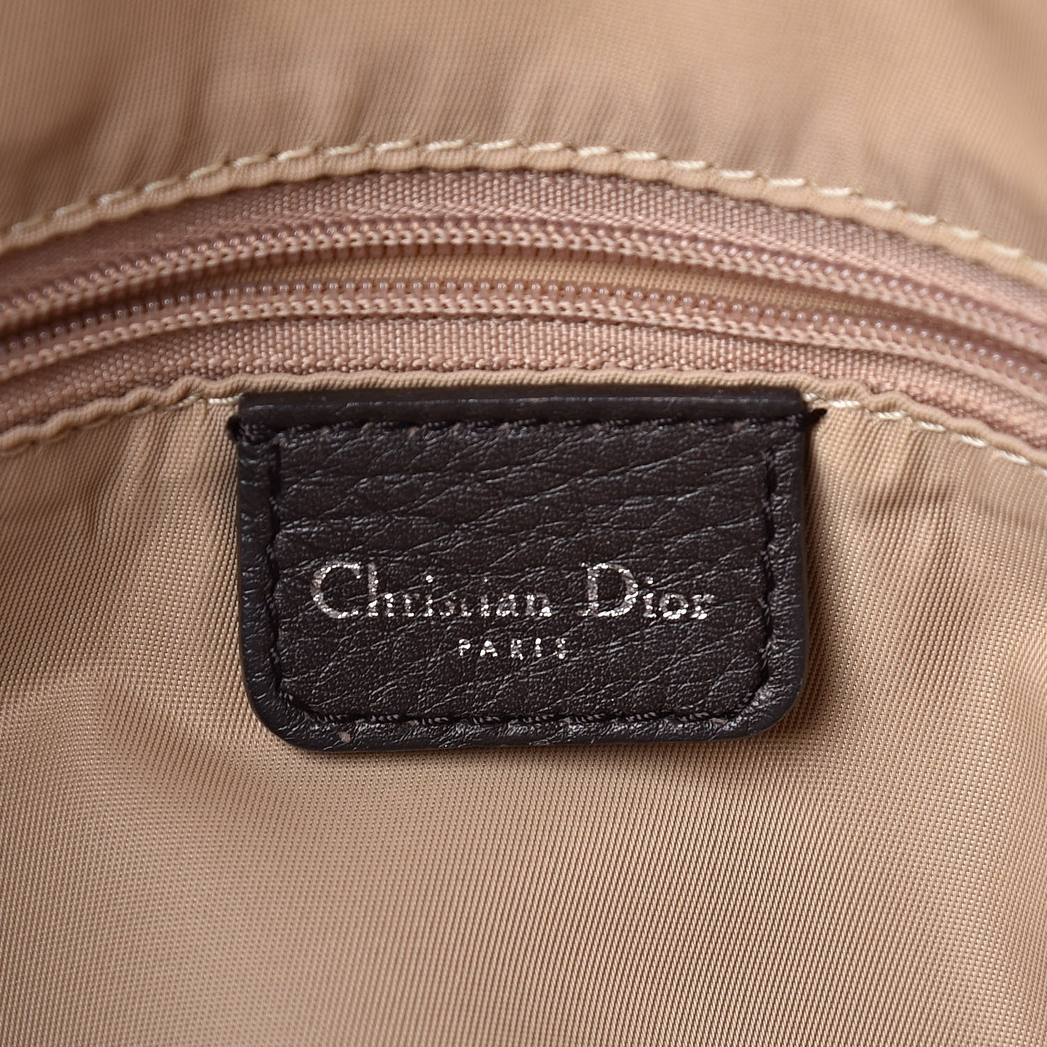 Christian Dior Monogram Boston Brown 7 of 12