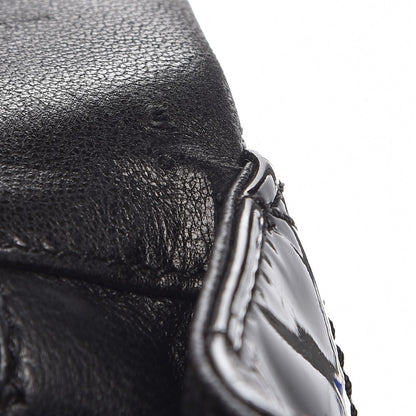 Chanel Patent Quilted Jumbo Single Flap Black 8 of 8