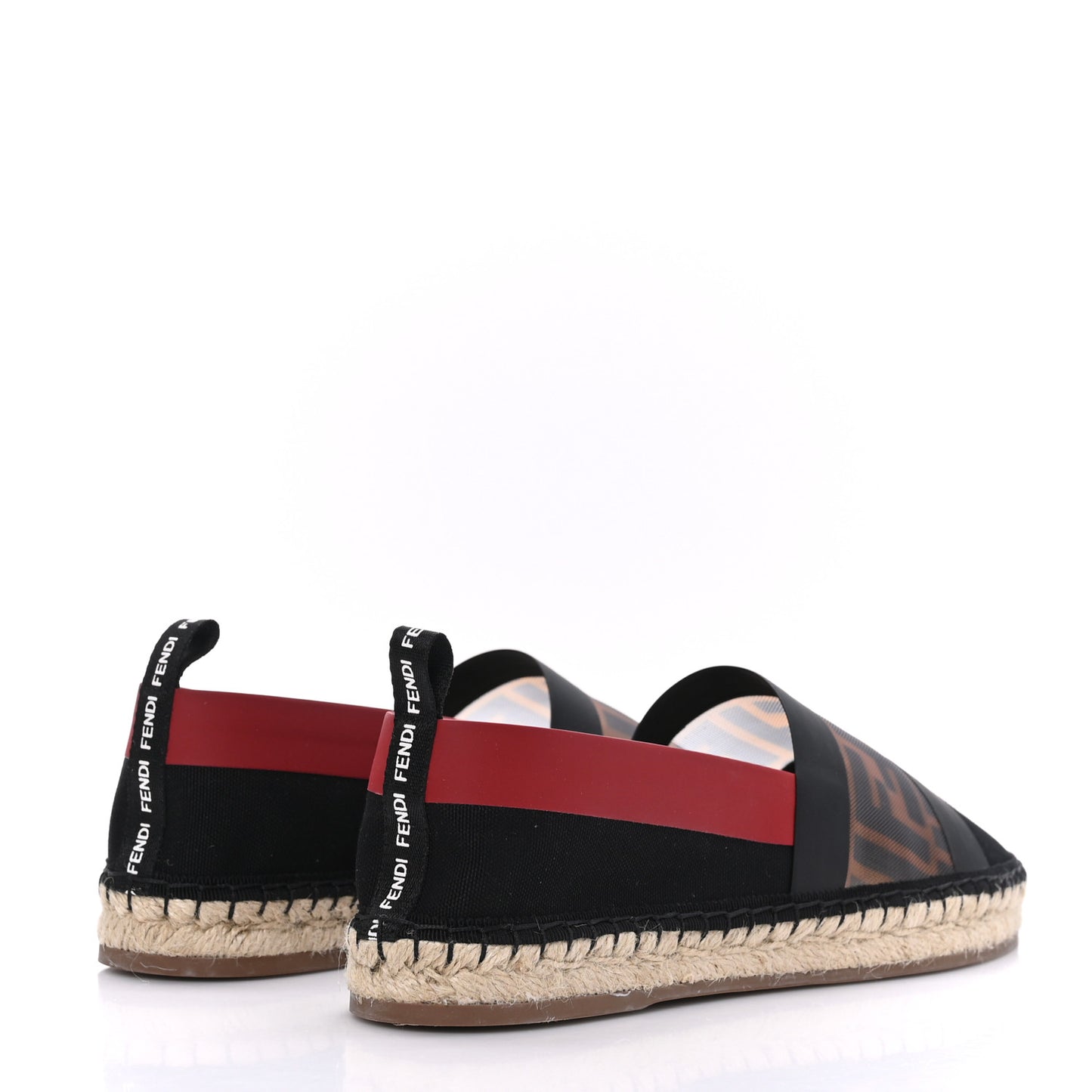 Canvas Mesh FF Colibri Espadrilles 39.5 Black Tobacco Moro