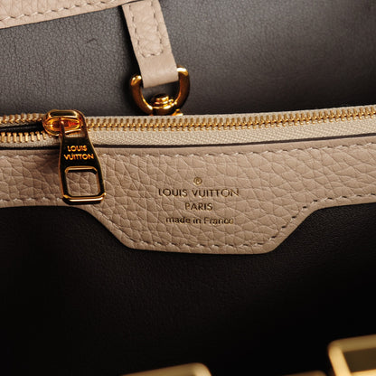 Louis Vuitton Taurillon Capucines MM Galet 6 of 8