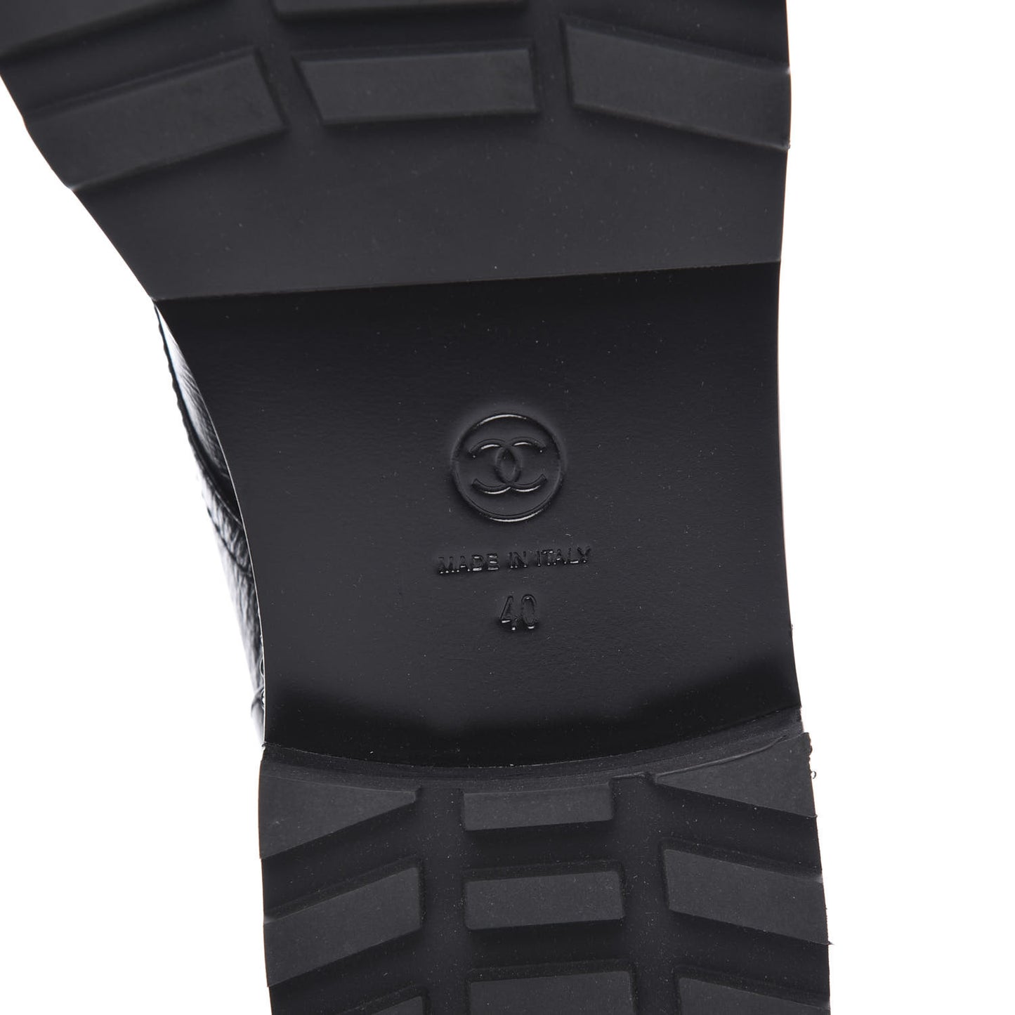 Crackled Calfskin Velvet Pearl Combat Short Boots 40 Black