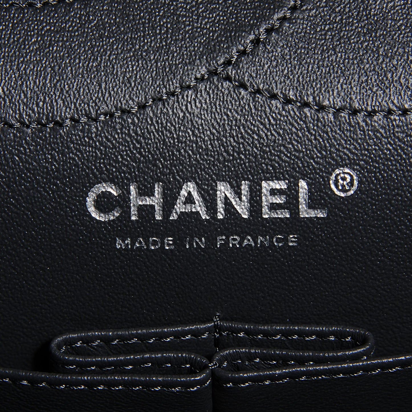 Aged Calfskin 2.55 Reissue 227 Flap Dark Grey