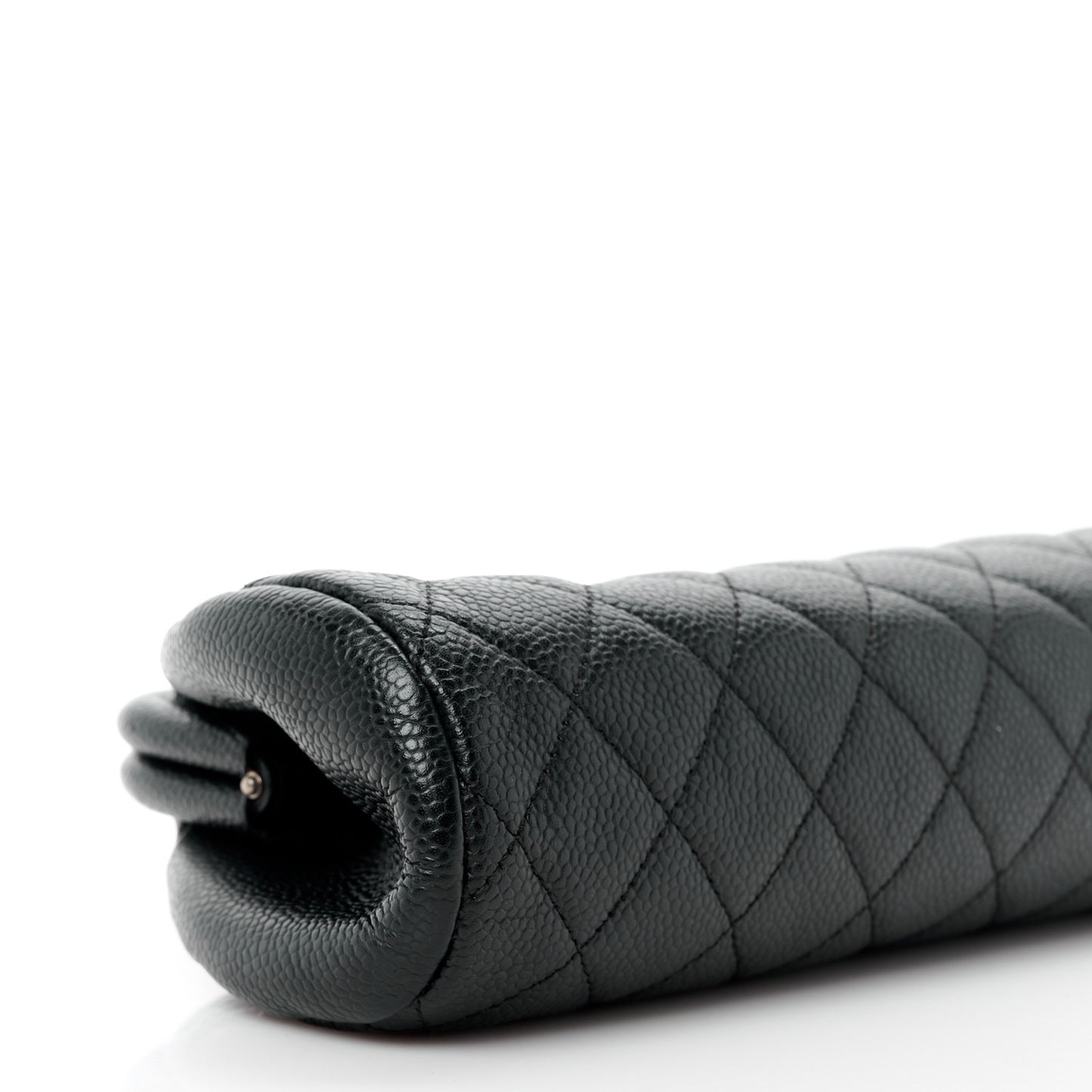 Caviar Quilted Timeless Clutch Black