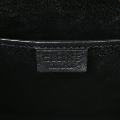 Celine Smooth Calfskin Nano Luggage Black 6 of 14