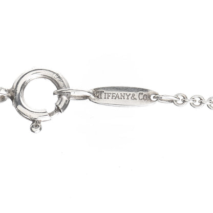 Tiffany Sterling Silver 20mm Elsa Peretti Bean Pendant Necklace 6 of 6