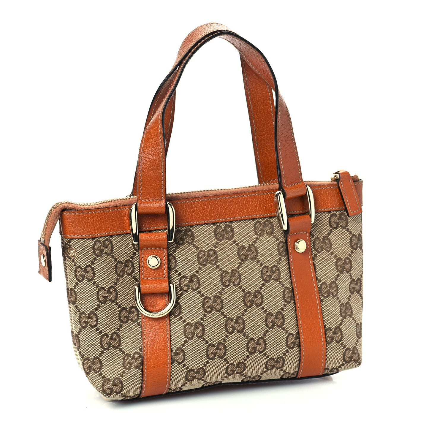 Monogram Small Abbey Tote Orange