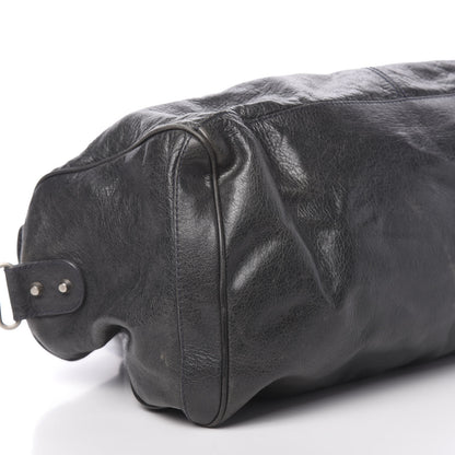 Balenciaga Agneau Classic Hardware Small Squash Duffel Bag Anthracite 14 of 24