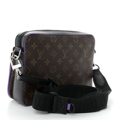 Louis Vuitton Monogram Macassar Trio Messenger Purple 3 of 9