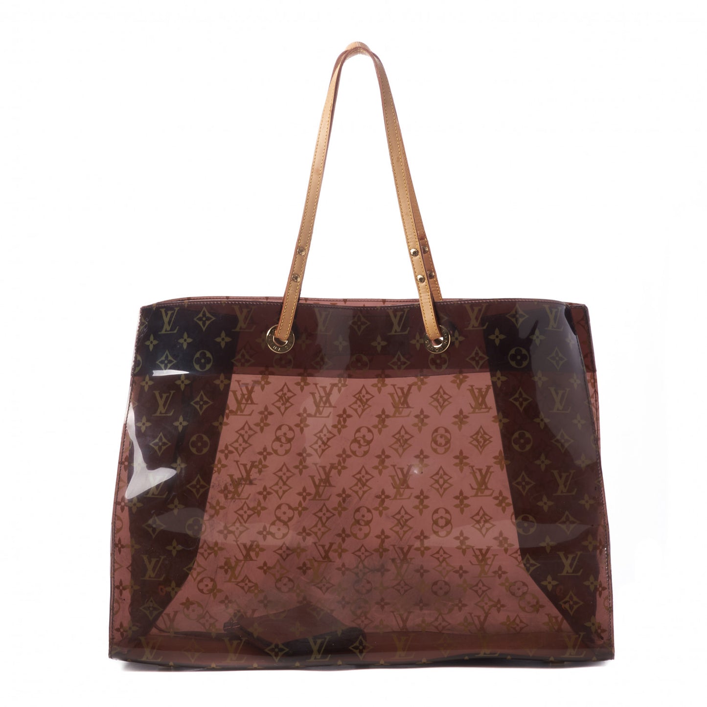 Vinyl Monogram Ambre Sac Cabas GM
