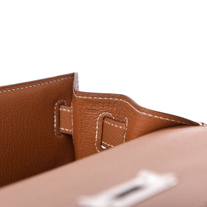 Hermes Epsom Kelly Sellier 28 Gold 9 of 11