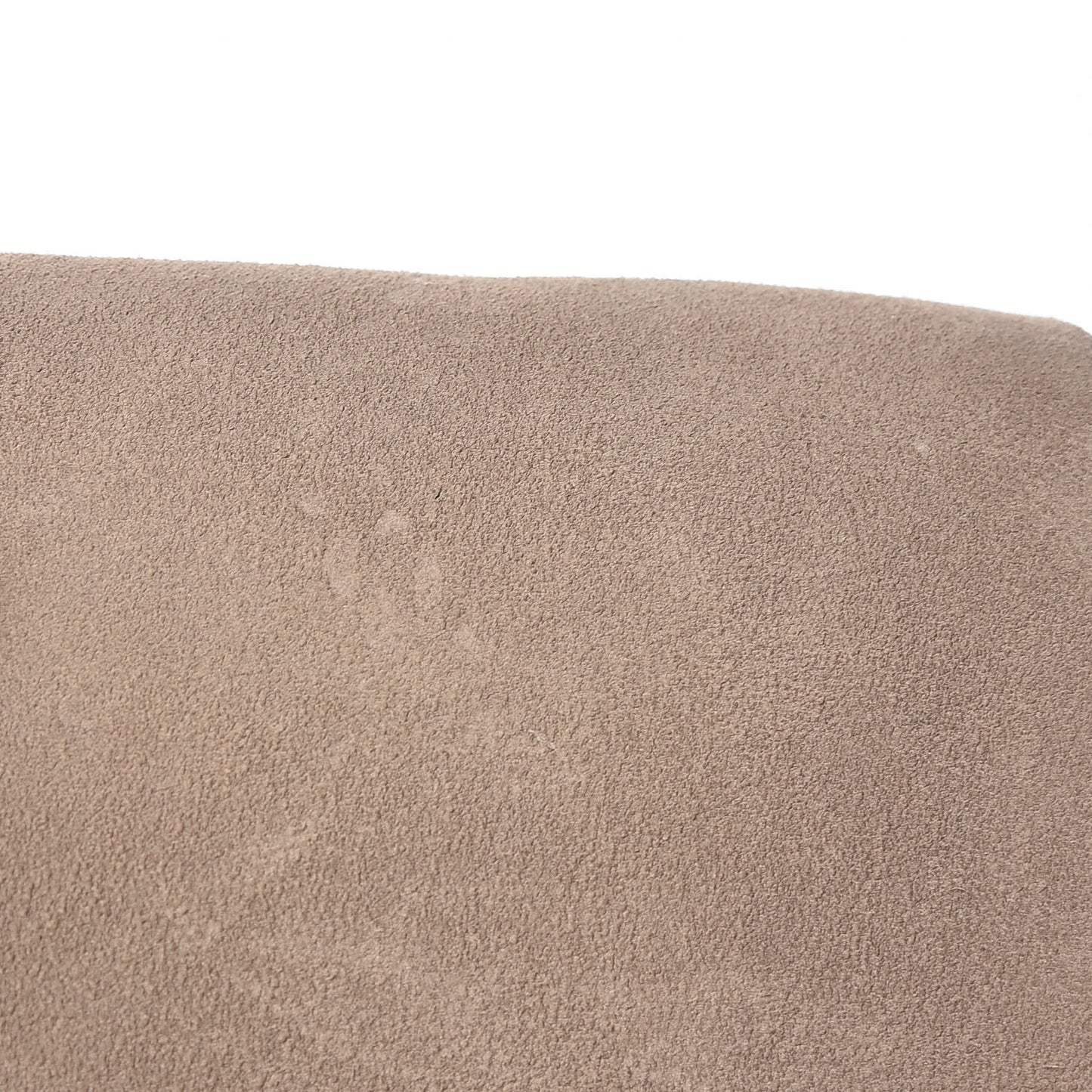 Suede Calfskin Small Faye Shoulder Bag Motty Grey
